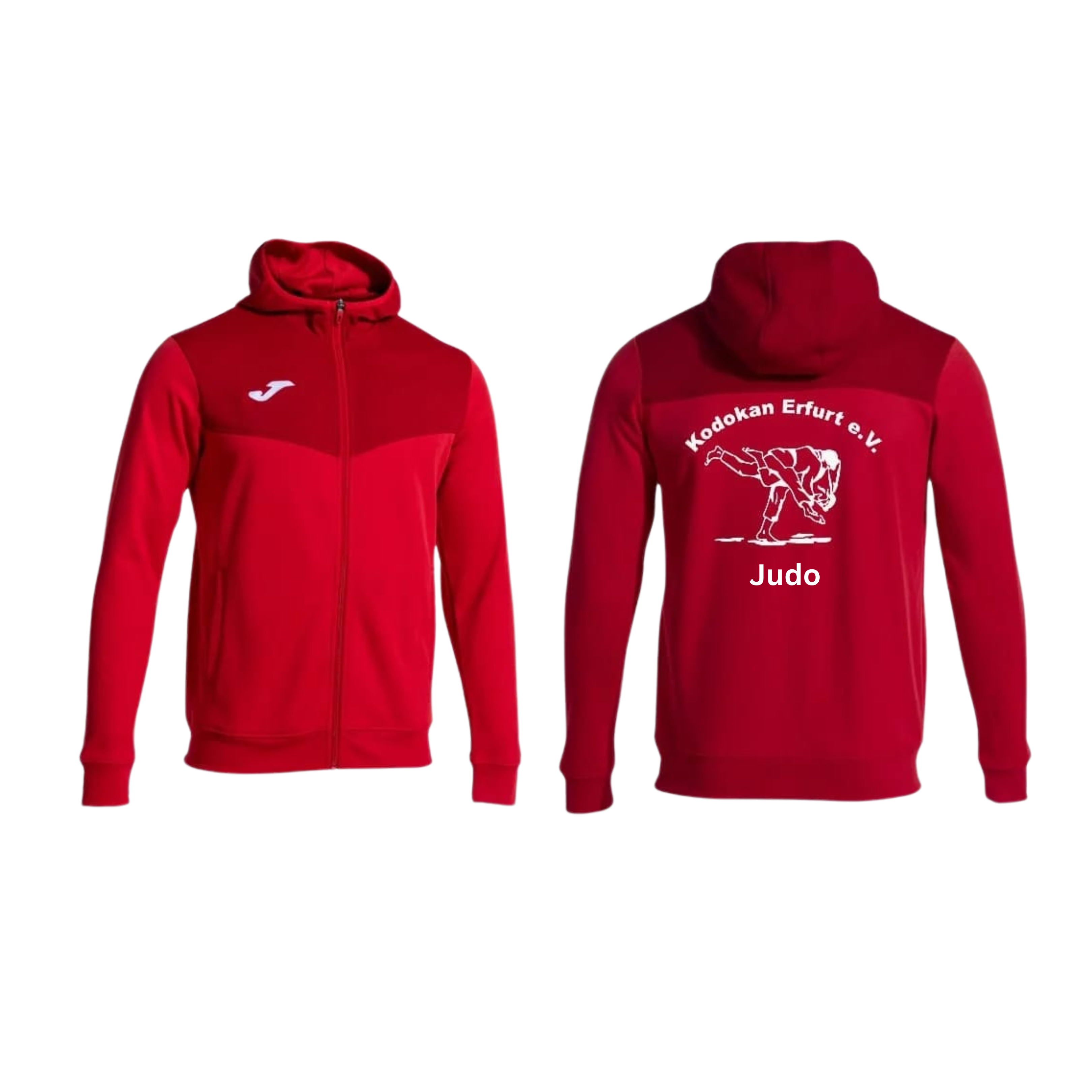 Jacke Campus Street Rot