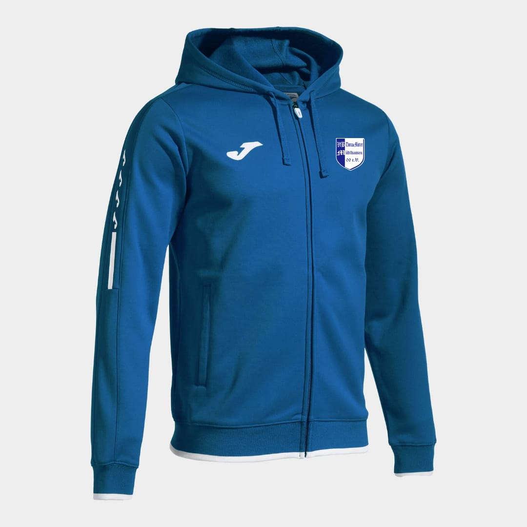 Kapuzenjacke Blau